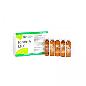 Igner-V LHA inyectable. Ampollas 10 ml (5 unidades)