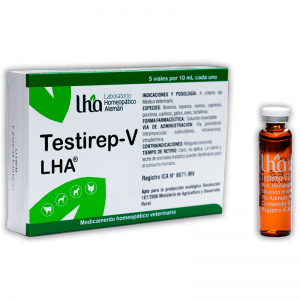 Testirep-V LHA inyectable. Ampollas (1 unidad)